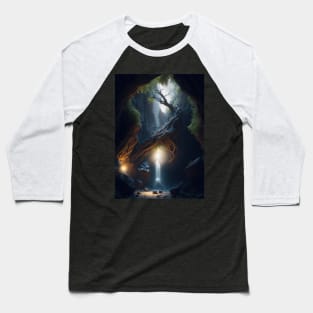 Mystic Luminous Enigma Baseball T-Shirt